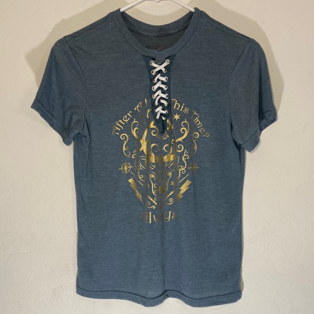 Women’s X-Small Harry Potter “After All This Time? Always” Shirt Stormy Weather